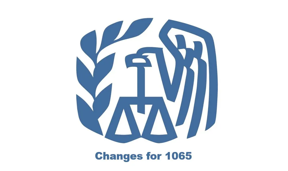 2017 changes to IRS Form 1065